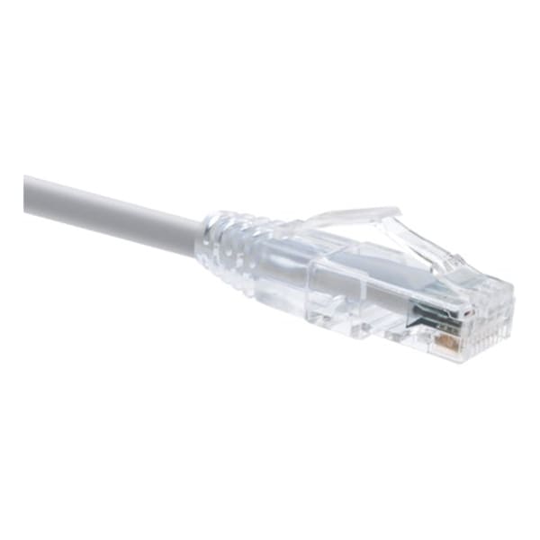 Unirise Usa GROUP 3 FOOT CAT6 SNAGLESS CLEARFIT PATCH CABLE GRAY - CAT6 PATCH CABLE CAT 10028 - main
